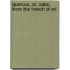 Quercus, Or, Oaks; From The French Of Mi