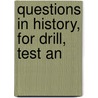 Questions In History, For Drill, Test An door Isaac Price