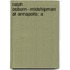 Ralph Osborn--Midshipman At Annapolis; A