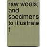 Raw Wools, And Specimens To Illustrate T by Technological Wales