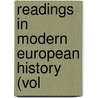 Readings In Modern European History (Vol by James Harvey Robinson