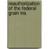 Reauthorization Of The Federal Grain Ins