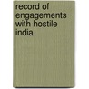 Record Of Engagements With Hostile India door United States. Missouri