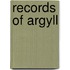 Records Of Argyll