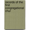 Records Of The First Congregational Chur door Massachusetts. First Easthampton