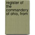 Register Of The Commandery Of Ohio, From