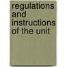 Regulations And Instructions Of The Unit door Geological Survey
