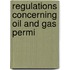 Regulations Concerning Oil And Gas Permi