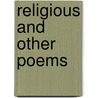 Religious And Other Poems door Rod Edmond