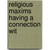 Religious Maxims Having A Connection Wit door Thomas Cogswell Upham