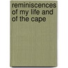 Reminiscences Of My Life And Of The Cape door Alfred W. Cole