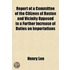 Report Of A Committee Of The Citizens Of