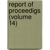 Report Of Proceedigs (Volume 14) door M. International Meteorological Congress