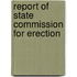 Report Of State Commission For Erection