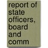 Report Of State Officers, Board And Comm