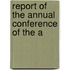 Report Of The Annual Conference Of The A