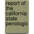 Report Of The California State Penologic