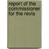 Report Of The Commissioner For The Revis
