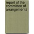 Report Of The Committee Of Arrangements