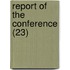 Report Of The Conference (23)