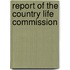 Report Of The Country Life Commission