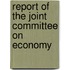 Report Of The Joint Committee On Economy