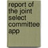 Report Of The Joint Select Committee App