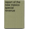 Report Of The New Mexico Special Revenue door New Mexico. Special Revenue Commission