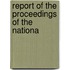 Report Of The Proceedings Of The Nationa
