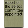 Report Of The Select Committee Appointed door Cape Of Good Hope Parl