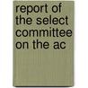 Report Of The Select Committee On The Ac door South Africa Parliament House Bill