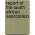 Report Of The South African Association