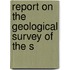 Report On The Geological Survey Of The S