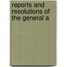 Reports And Resolutions Of The General A door South Carolina