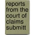 Reports From The Court Of Claims Submitt