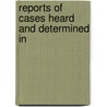 Reports Of Cases Heard And Determined In by Bengal Supreme Court of Judicature