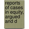 Reports Of Cases In Equity, Argued And D door South Carolina Court of Appeals