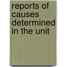 Reports Of Causes Determined In The Unit door United States. Court