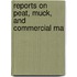 Reports On Peat, Muck, And Commercial Ma
