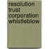Resolution Trust Corporation Whistleblow