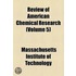 Review Of American Chemical Research  V.