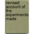 Revised Account Of The Experiments Made