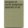 Revision Of North-American Species Of As door Marcus Eugene Jones
