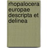 Rhopalocera Europae Descripta Et Delinea by Henry Charles Lang