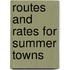 Routes And Rates For Summer Towns