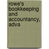 Rowe's Bookkeeping And Accountancy, Adva