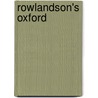 Rowlandson's Oxford by Arthur Hamilton Gibbs