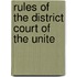 Rules Of The District Court Of The Unite