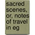 Sacred Scenes, Or, Notes Of Travel In Eg
