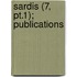 Sardis (7, Pt.1); Publications
